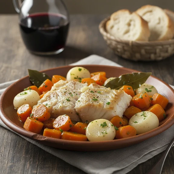 Codfish "alia Giardiniera"