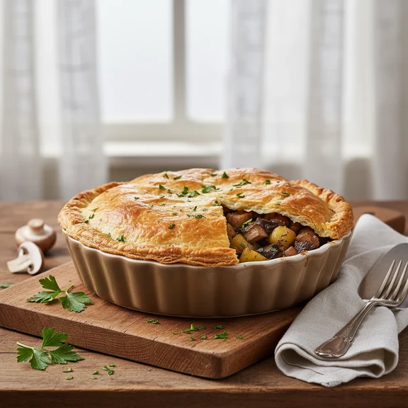 Cold Mushroom Pie