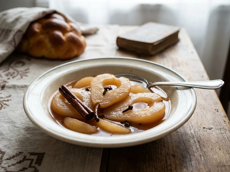 COMPOTE OF PEARS