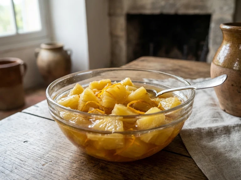 COMPOTE OF PINEAPPLE