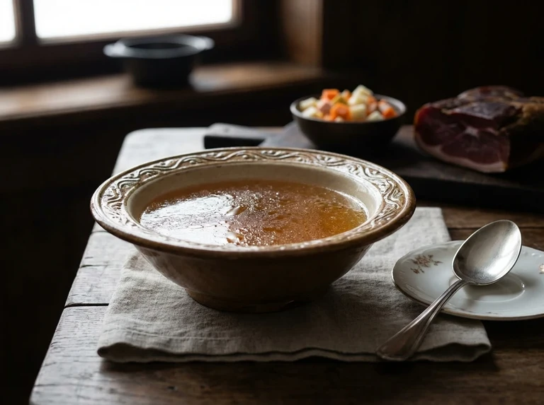 Consommé for Aspic Jelly