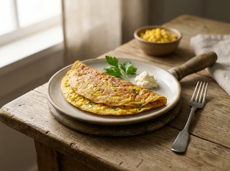 CORN OMELET