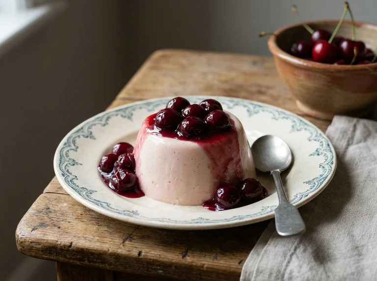 Corn Starch Fruit Pudding