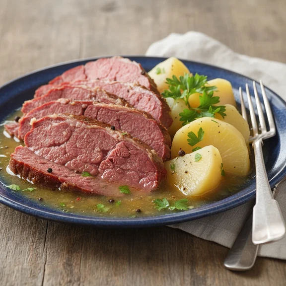 Corned Beef and Turnips
