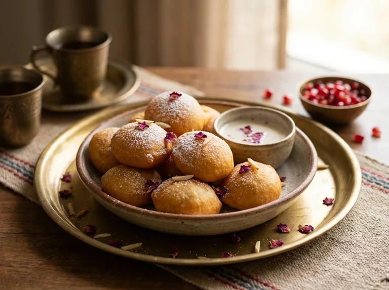 Cornflour Fritters (Karkariya)