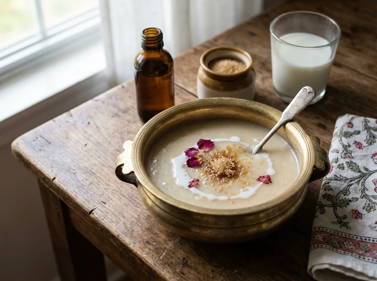 Cornflour Porridge (Kanji)