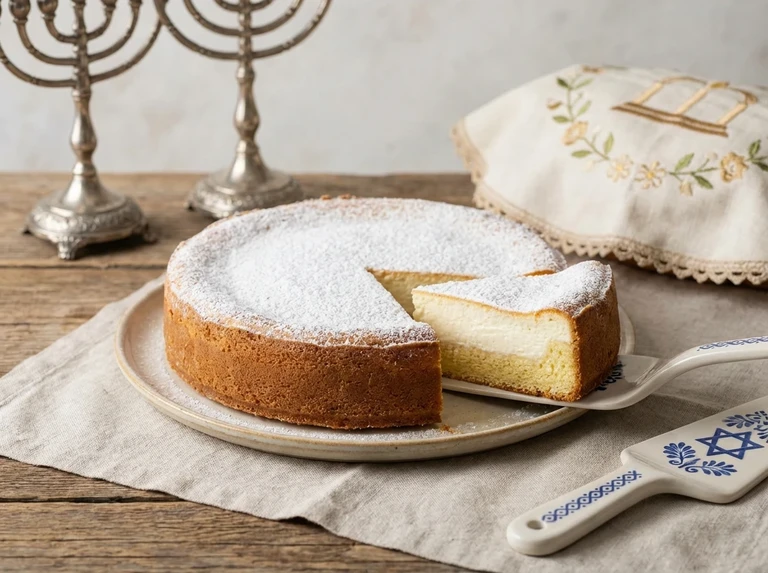COVERED CHEESE CAKE