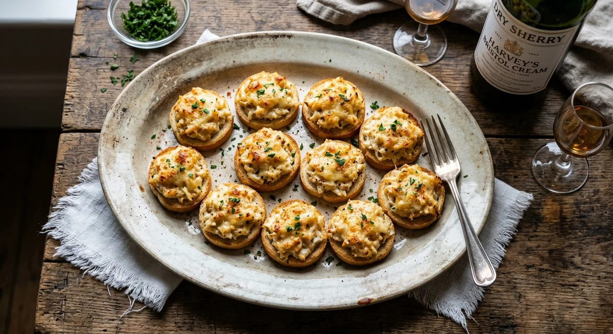 CRAB CANAPES
