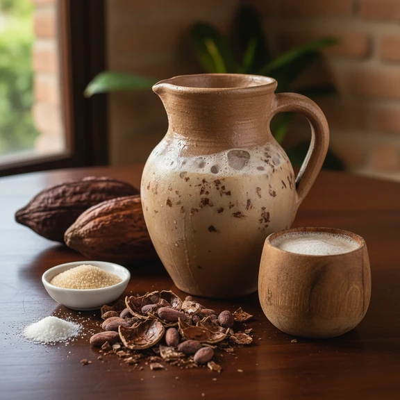 Cracked Cocoa Drink