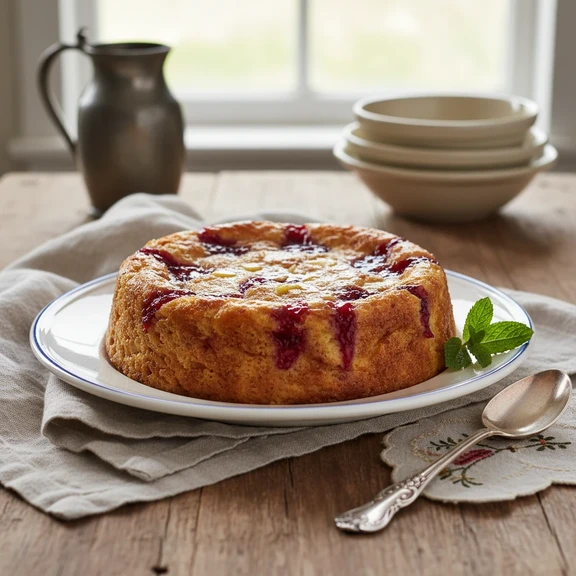 Cracker and Jam Pudding