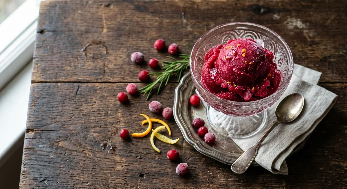 Cranberry Ice Water (Eau de Cranberges)
