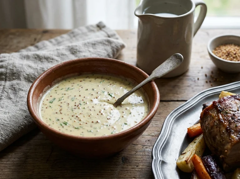 Cream Mustard Sauce