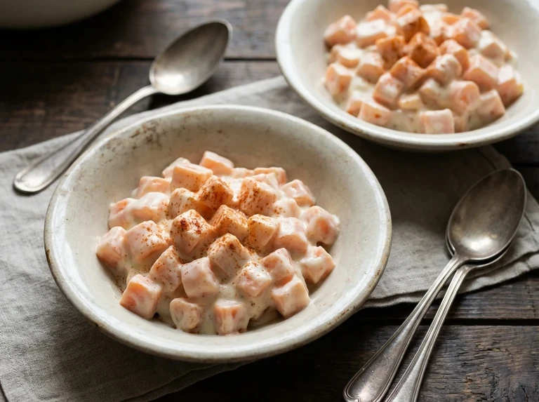 Creamed Carrots (Two portions)