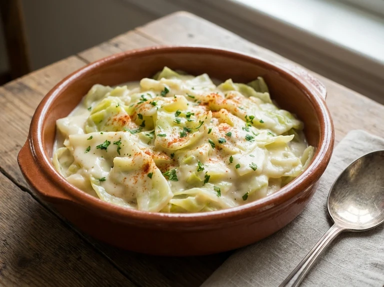 Creamed New Cabbage