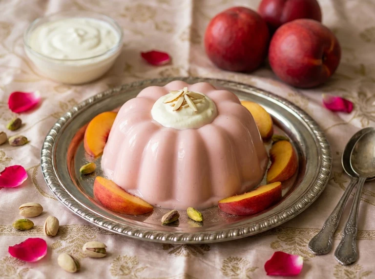 Creamed Peach Mold