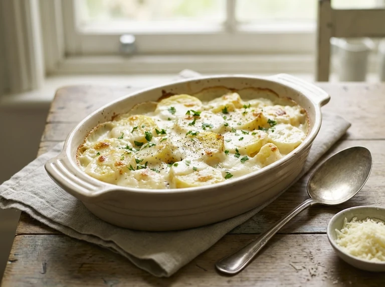 Creamed Potatoes as Bettina Served Them
