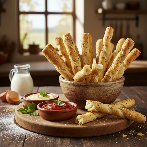 Crisp Bread Sticks