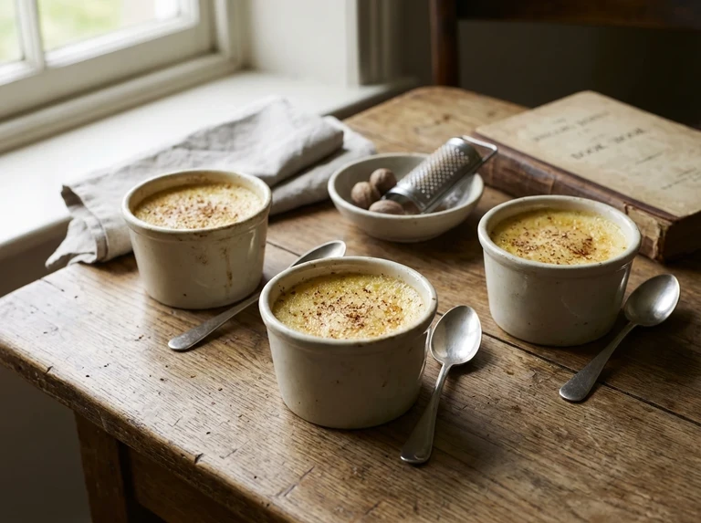Cup Custard (Three portions)