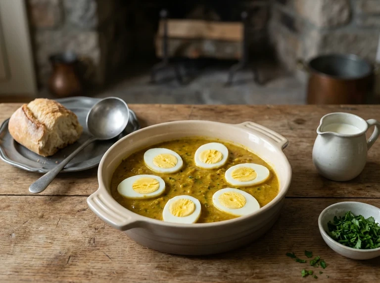 Curried Eggs