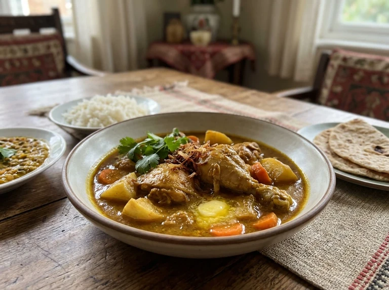 Curried Fowl