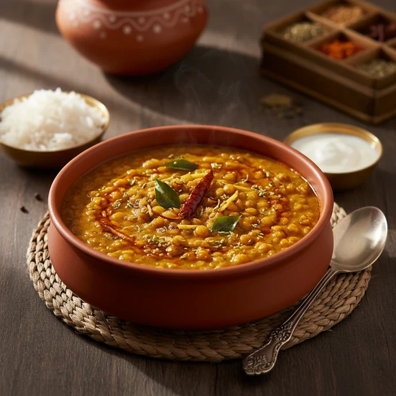 Curried Lentils