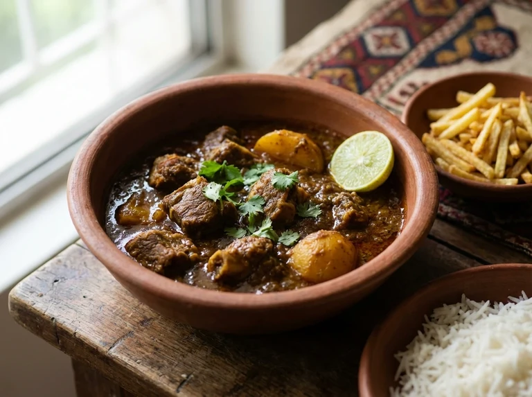 Curry Powder Curry (Mutton with Roasted Masala)