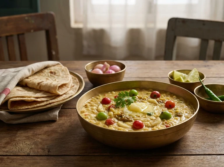 Dal Karvanda Masala and Meli