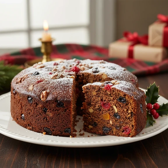 Dark Fruit Cake