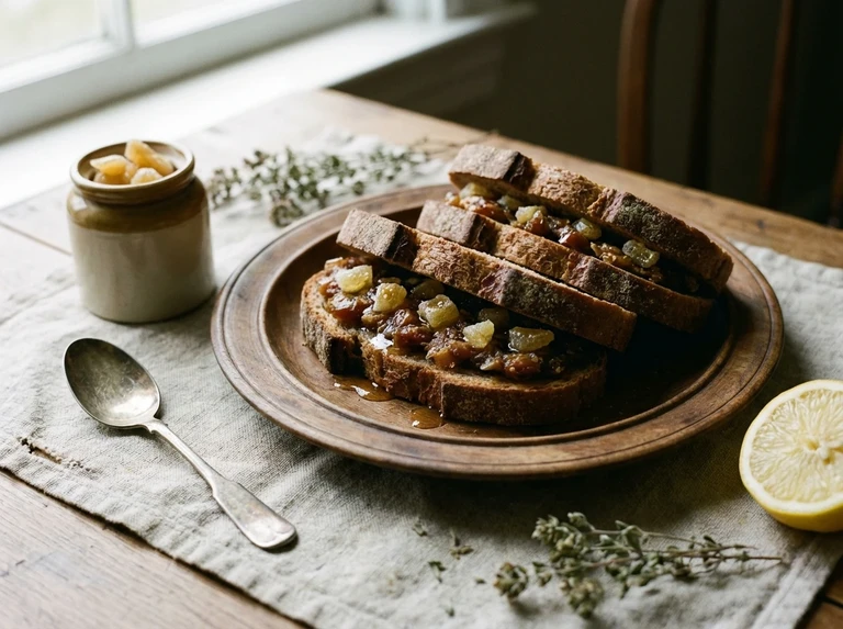 Date-and-Ginger Sandwiches