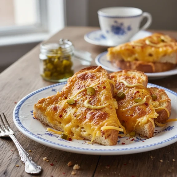 Devilled Cheese Toast