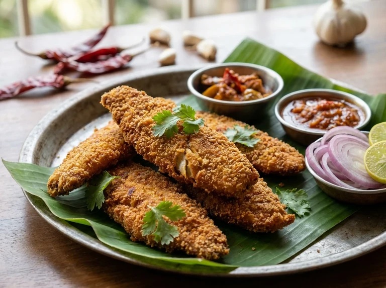 Dried Bombay Duck Cutlets