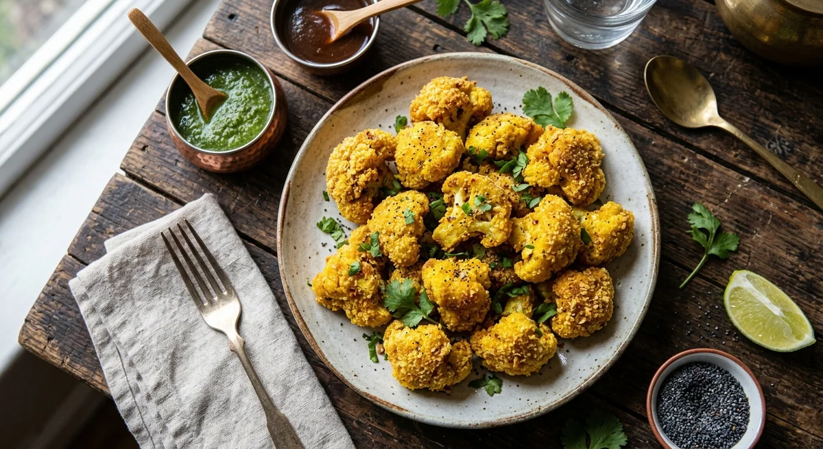 EGG FRY with CAULIFLOWERS