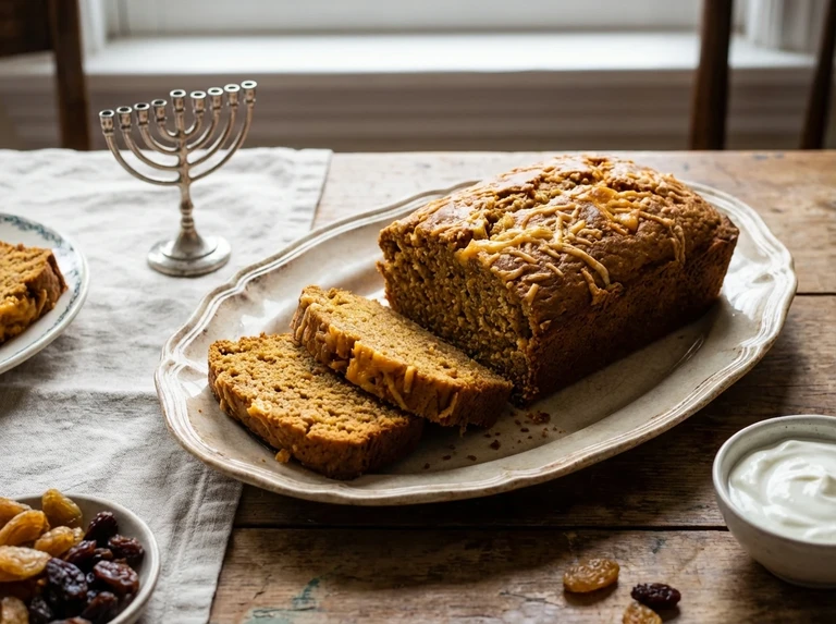 EGGLESS GINGERBREAD WITH CHEESE