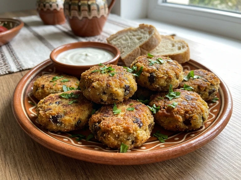 EGGPLANT CROQUETTES (ROUMANIAN)