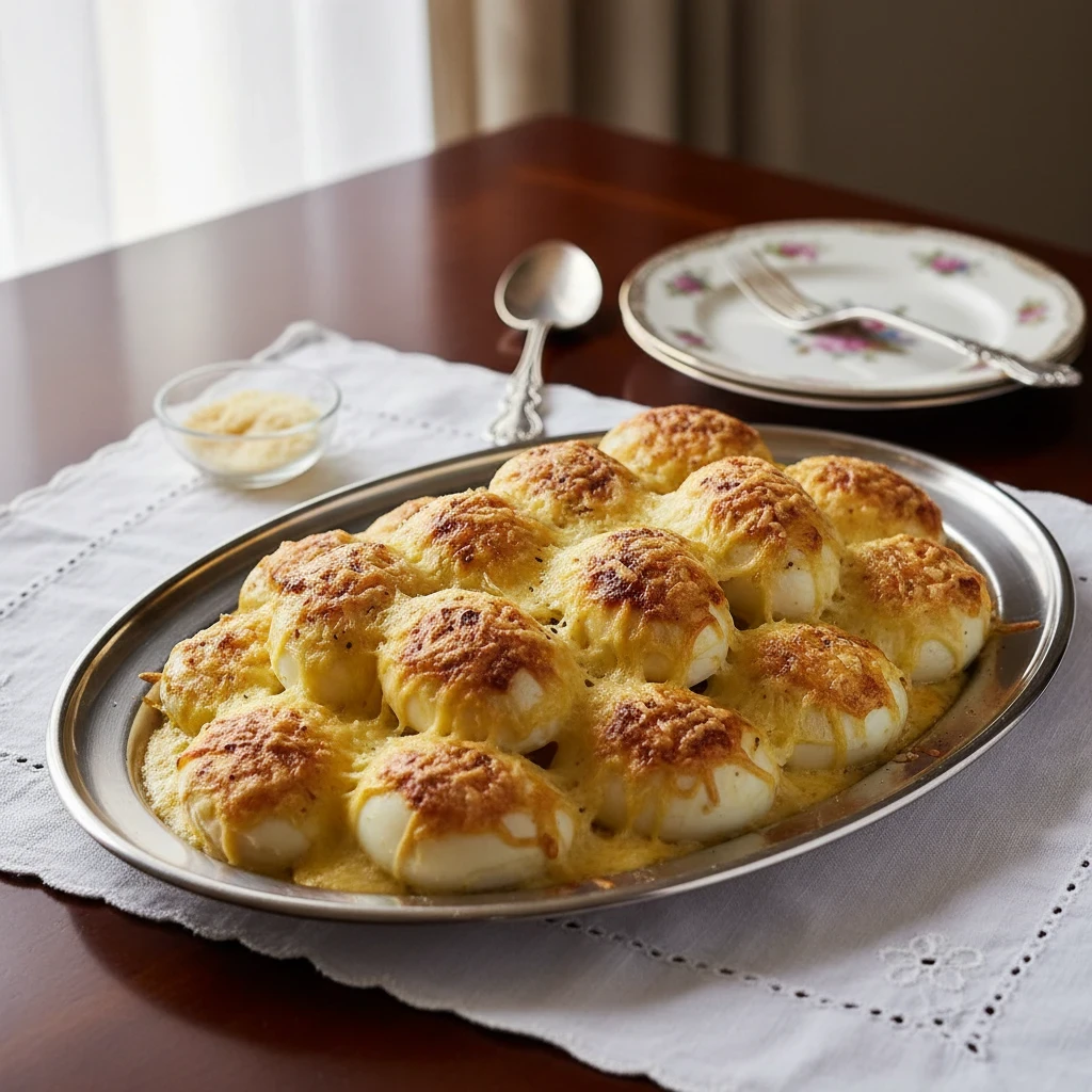 Eggs au Gratin