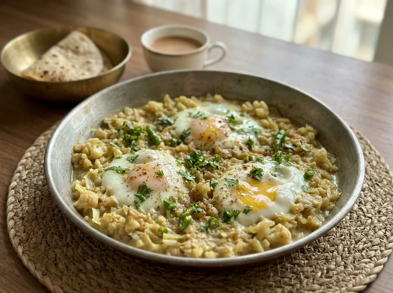 Eggs on Cauliflower, Cabbage, or Kohlrabi