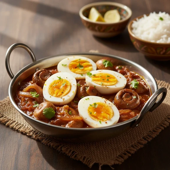 Eggs with Mushrooms