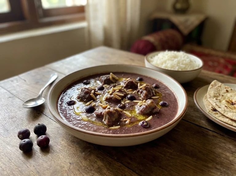 Falsa Berry Curry (Phalsa Curry)