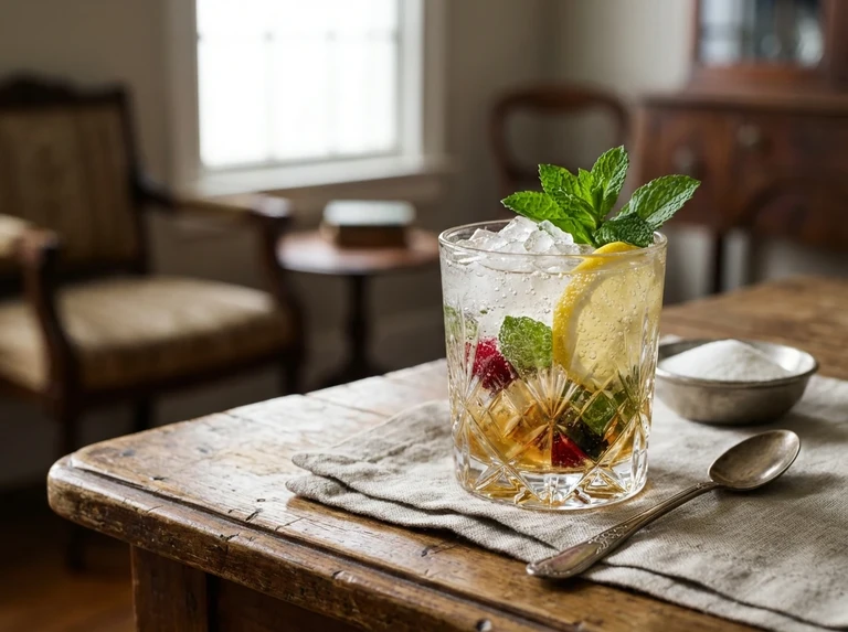 FANCY WHISKEY SMASH
