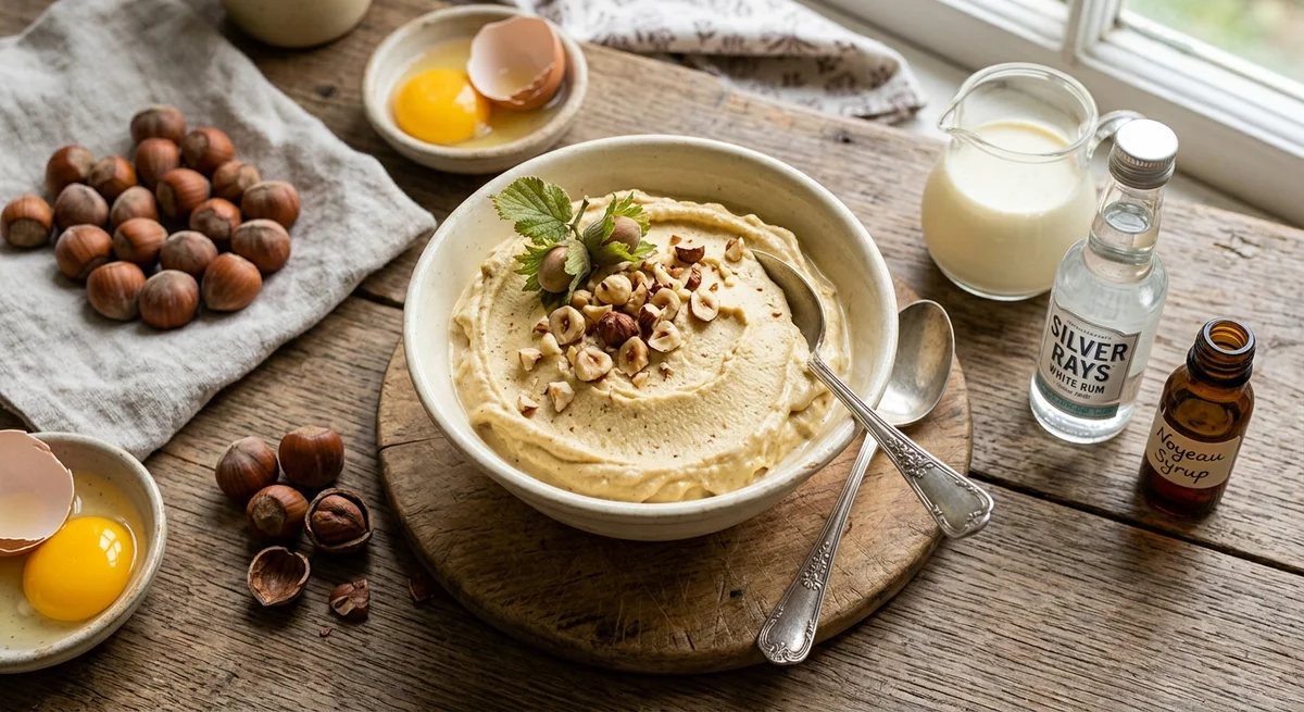 Filbert Cream Ice (Crème d'Avelines)