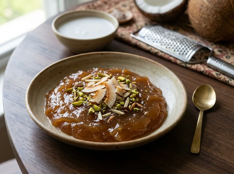 Firangi Aoud (Coconut Milk Halwa)