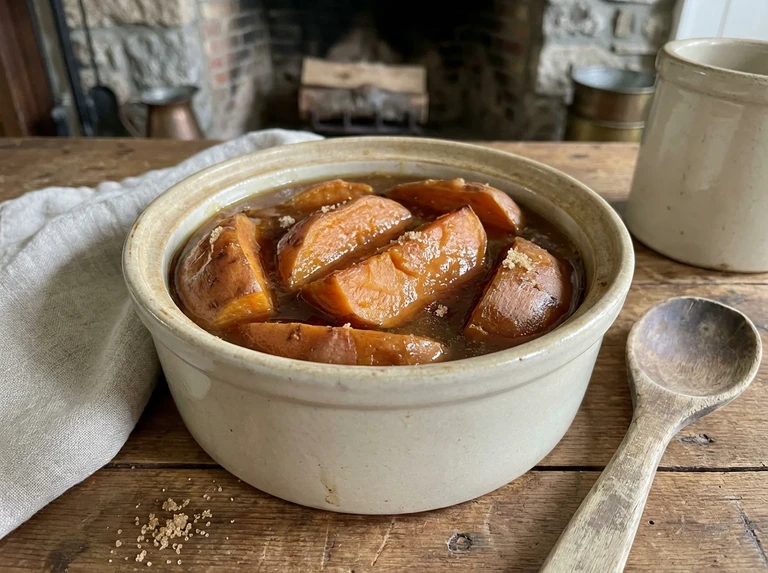 Fireless Candied Sweet Potatoes