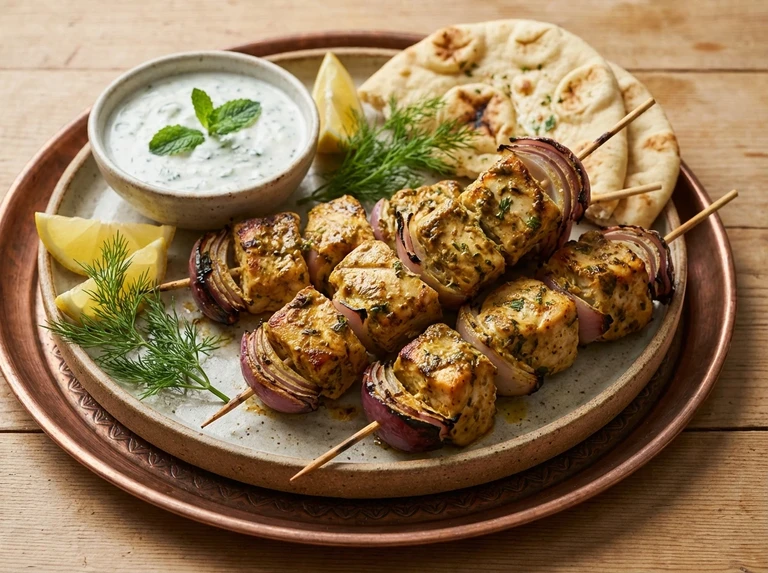 Fish Kebabs (Method 2)