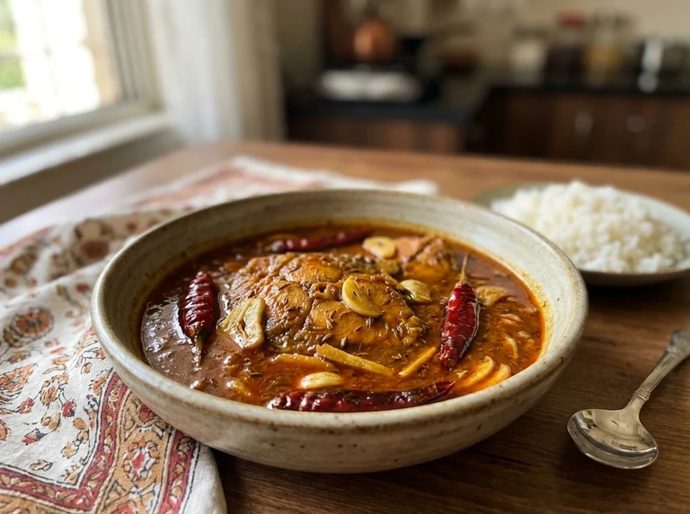 Fish Vinegar Curry (Parsi Style)