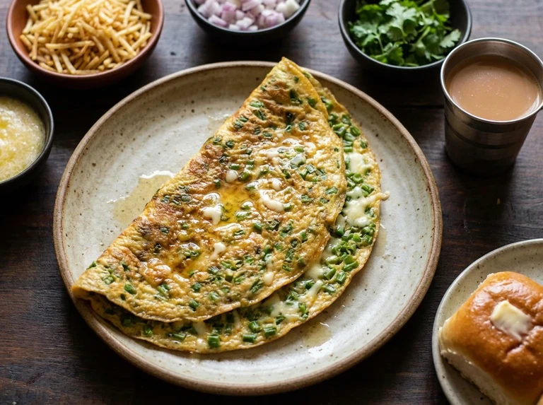 French Bean Omelet