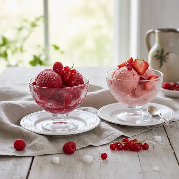 Fresh Fruit Ices