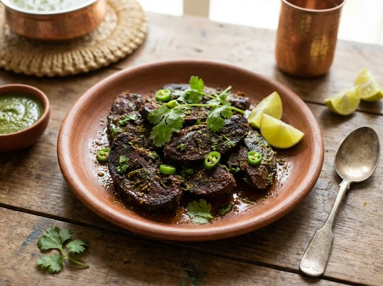 Fried Goat Spleen