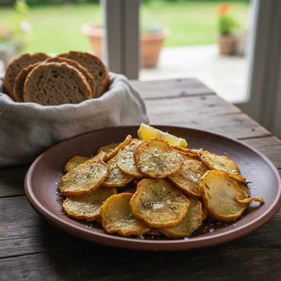 Fried Jerusalem Artichokes