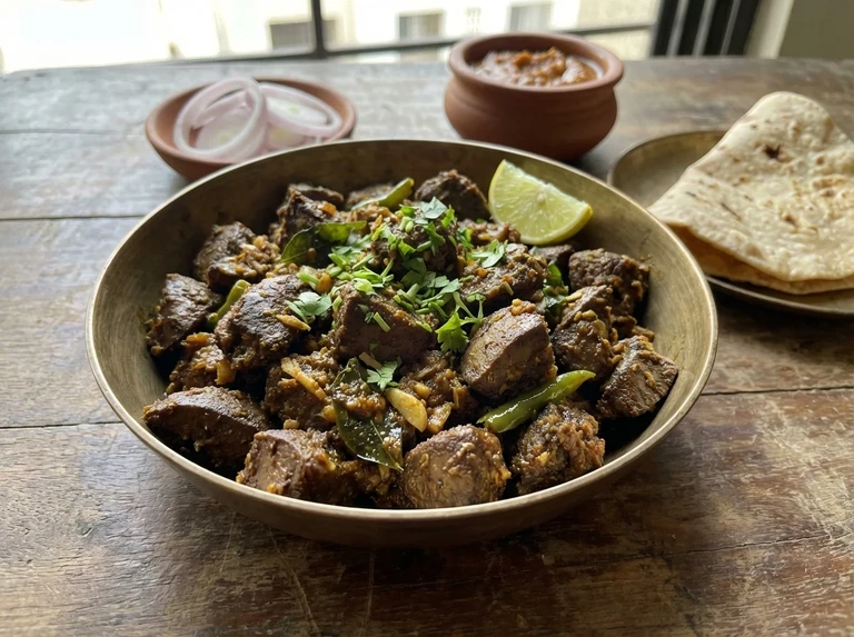 Fried Liver (Kaleji Taleli)