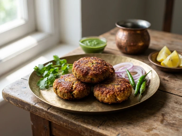Fried Mutton Kebabs